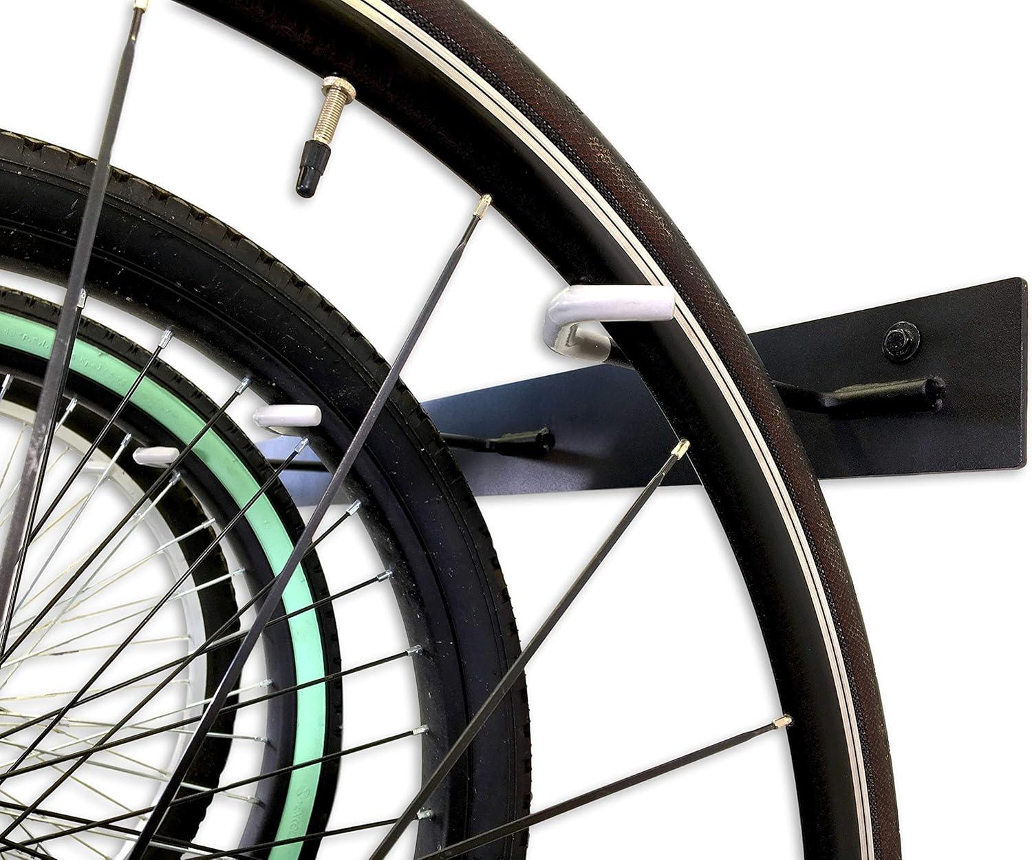 image4 Bike Rack for Garage  Solid Steel Extra Heavy Duty BLAT Bike Rack  Garage Wall Mounted Bicycle StorageXLarge