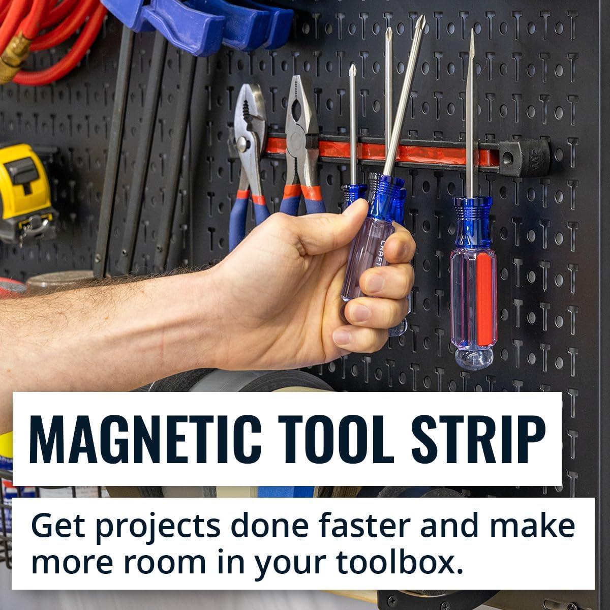 imageHeavyDuty Pegboard Wall Kit 13 Lockable Attachments Garage Organization ampamp Storage 2 Panel Pegboard System Solid Steel Holds 300 lbs 34 in x 32 in3 Panel PRO