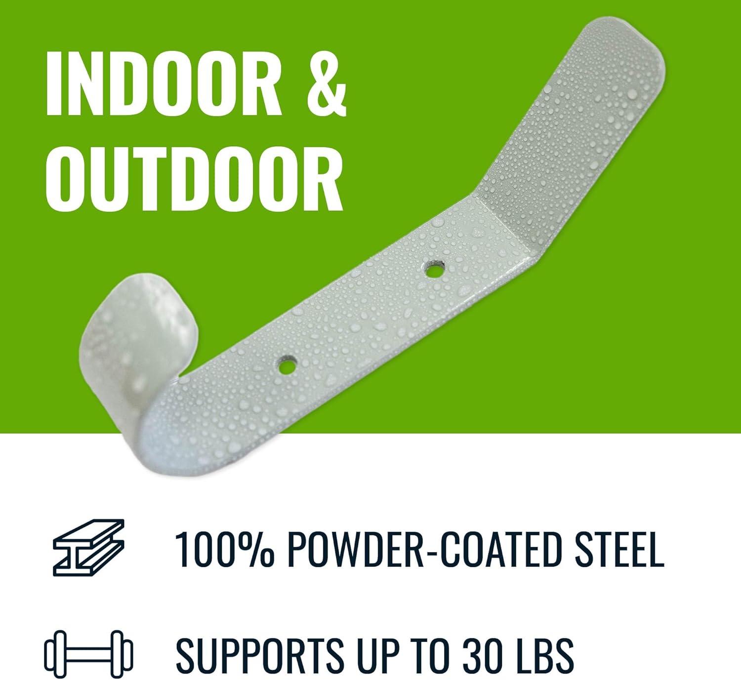 imageStoreYourBoard 4 Pack Wall Hooks for Hanging Decorative ampamp Heavy Duty Coat Wall Hooks Mount Set Holds 30 lbs Each Outdoor 65quot x 12quot x 2quotCactus