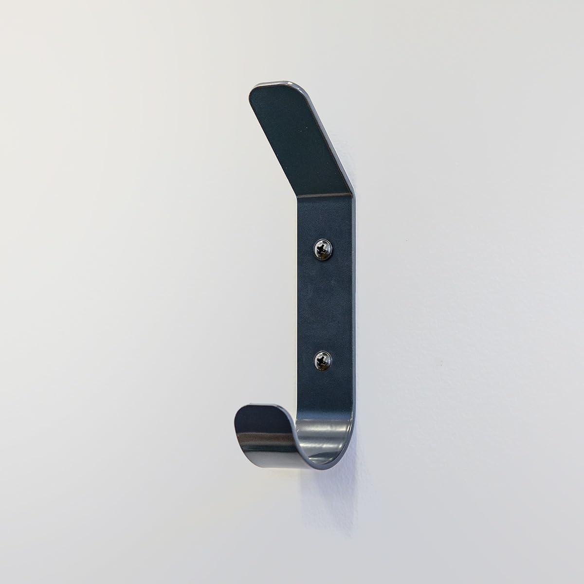 imageStoreYourBoard 4 Pack Wall Hooks for Hanging Decorative ampamp Heavy Duty Coat Wall Hooks Mount Set Holds 30 lbs Each Outdoor 65quot x 12quot x 2quotDeep Water