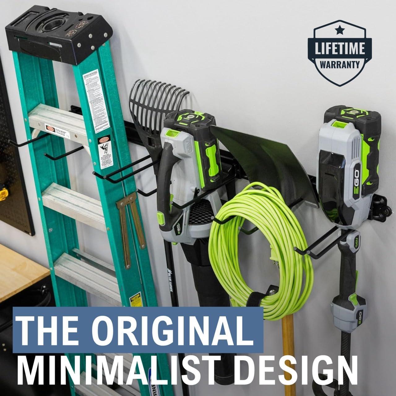 imageStoreYourBoard 64quot Modular Garage Garden Tool Organizer Wall Mount  Heavy Duty Garden Tool Rack for Garage Organization and Storage Wall Tool Organizer for Shovels Rakes Yard Tools Holds 600 lbs48 inch