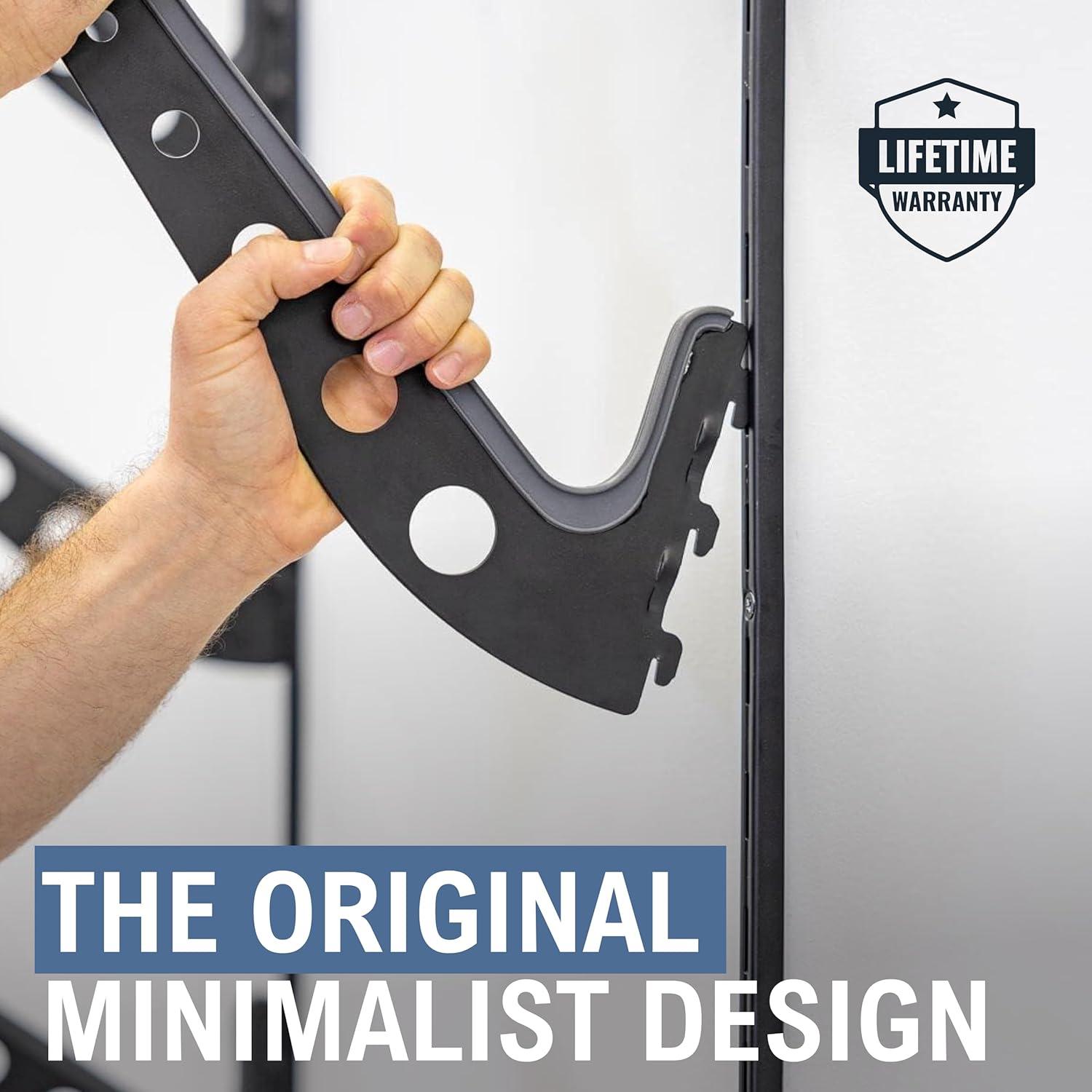 imageStoreYourBoard Adjustable Wakeboard Storage Rack  Wall Mount 4 Level Display Heavy Duty Water Sports Gear Hanger for Wakeboards Wakesurf Boards and More Holds up to 100 lbsBlack