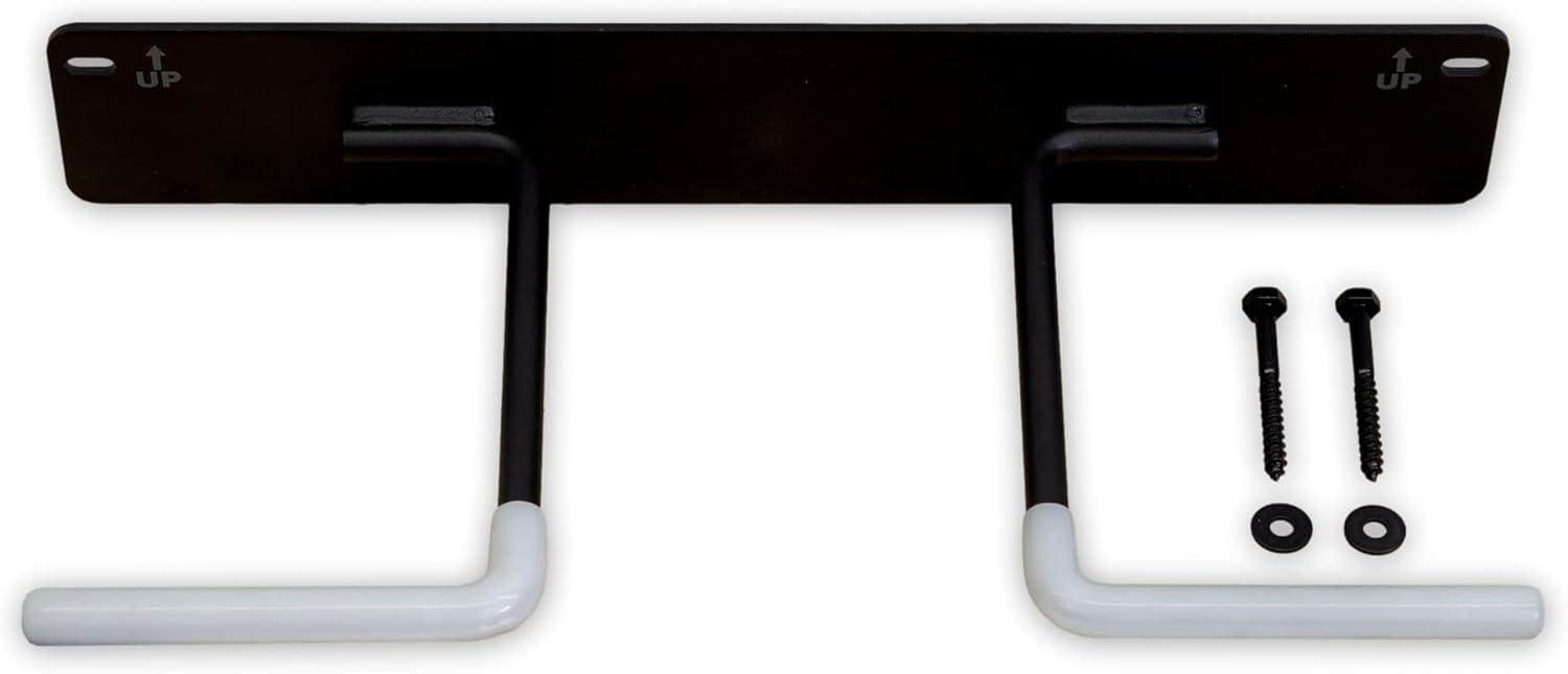 imageStoreYourBoard BLAT Bike Fat Tire Wall Rack Holds 2 Bikes Home and Garage Storage Hooks HeavyDuty Solid Metal Max 100 lbs