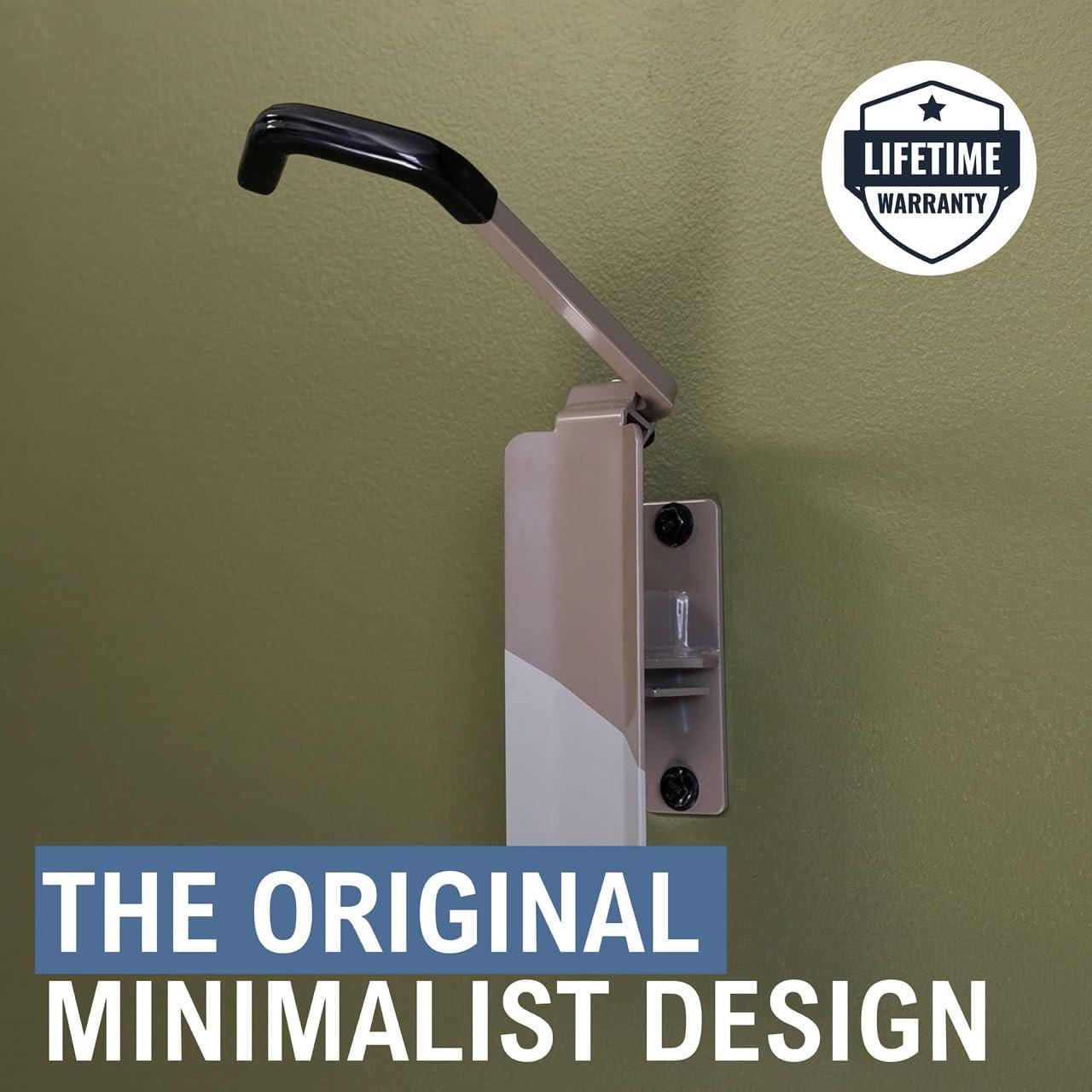 imageStoreYourBoard Bike Swivel Rack  Wall Mounted Garage Bike Storage Vertical Hanger with 120 Swing Design ampamp Stopper SpaceSaving Indoor Wall Mount  Fits Kids Bikes BMX ampamp MoreMud