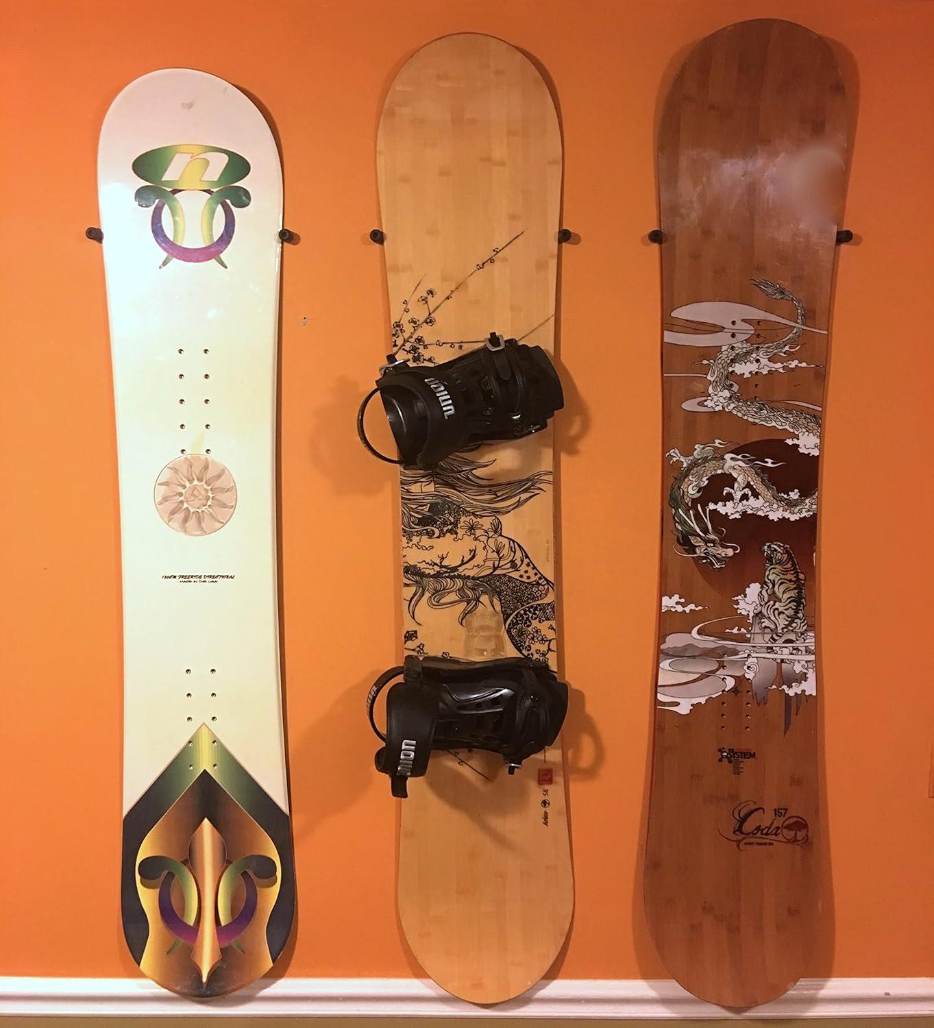 imageStoreYourBoard Cinch Minimalist Snowboard Wall Mount Indoor Display Storage RackCinch