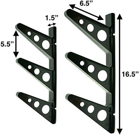 imageStoreYourBoard Fishing Rod Storage The Fishing Rod Rack Wall Mounted Hanging Garage Organizer Hooks