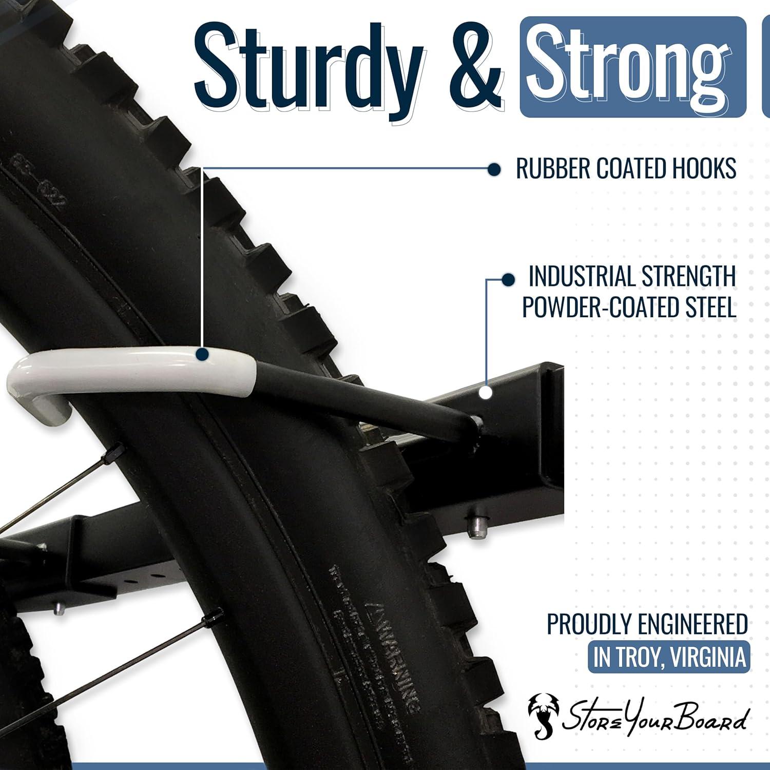 imageStoreYourBoard Freestanding 5 Bike Storage Rack The Original GBike Indoor Garage Floor Stand Bicycle Organizer5Bike Rack