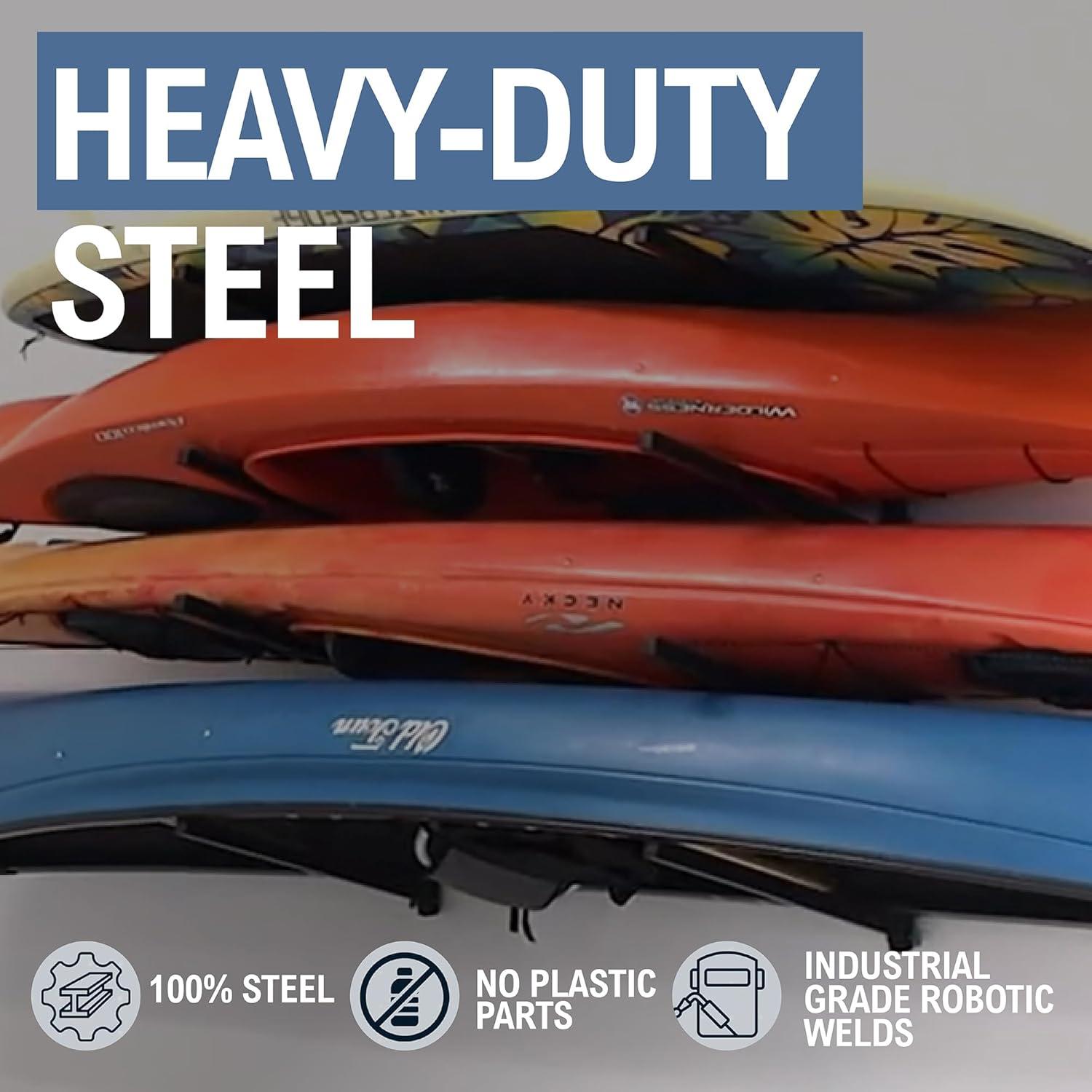 imageStoreYourBoard GSUP Wall Mounted Standup Paddleboard Storage Rack Adjustable Levels Standup Paddle Board HolderOutdoor  4 Levels