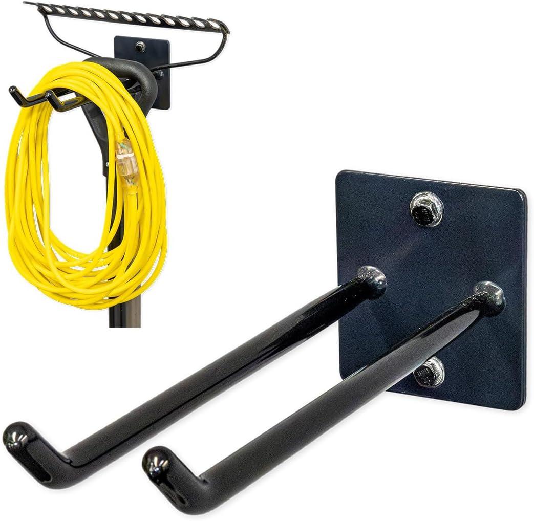 imageStoreYourBoard Garage Garden Tool Wall Mount Hook Garage Organization and Storage Shovel ampamp Rake Hangers Yard Tool Rack Industrial Steel Holds 50 PoundsDeep Water