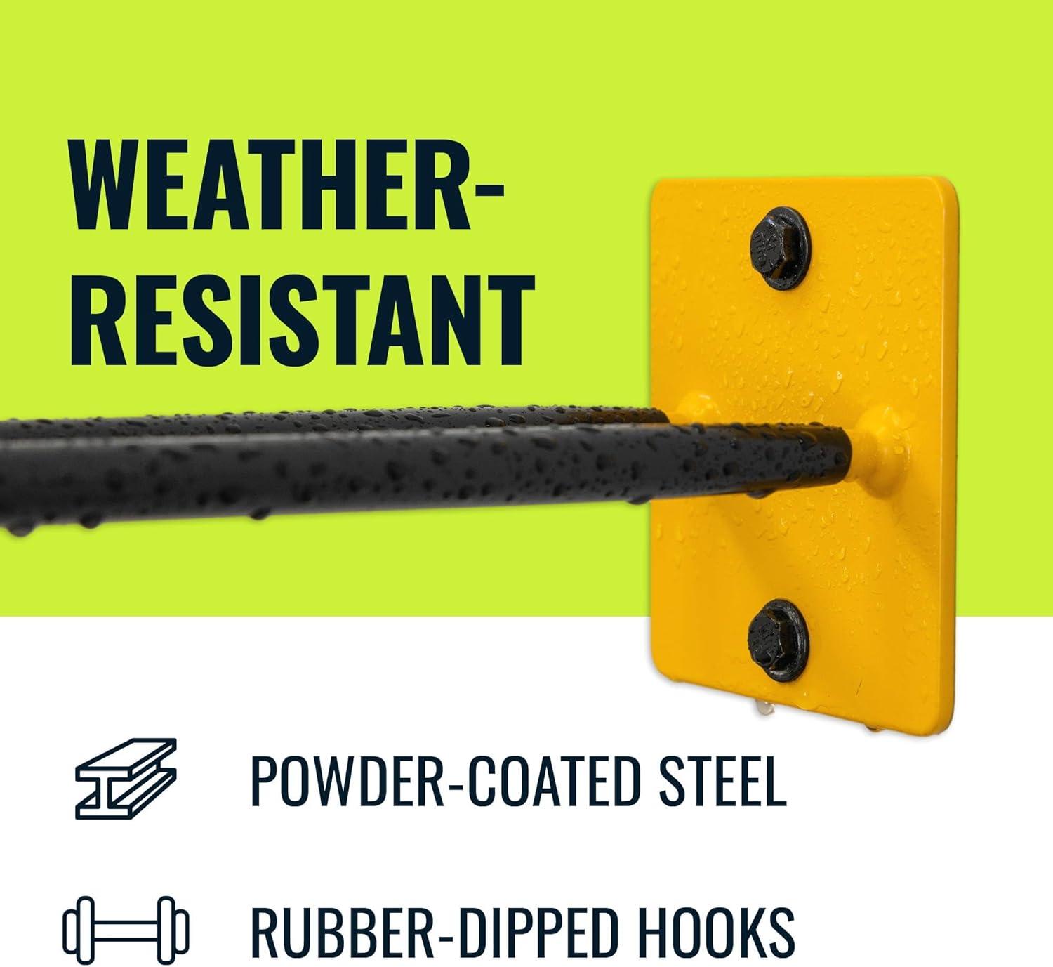 imageStoreYourBoard Garage Garden Tool Wall Mount Hook Garage Organization and Storage Shovel ampamp Rake Hangers Yard Tool Rack Industrial Steel Holds 50 PoundsTractor