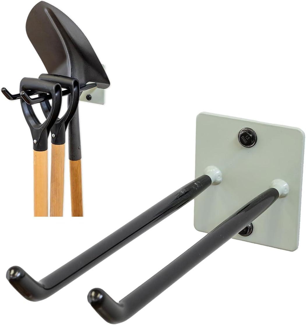 imageStoreYourBoard Garage Garden Tool Wall Mount Hook Garage Organization and Storage Shovel ampamp Rake Hangers Yard Tool Rack Industrial Steel Holds 50 PoundsCactus