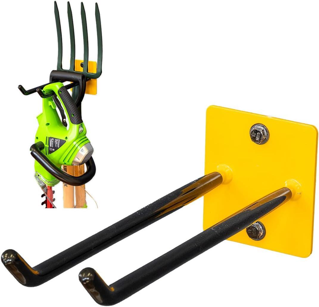 imageStoreYourBoard Garage Garden Tool Wall Mount Hook Garage Organization and Storage Shovel ampamp Rake Hangers Yard Tool Rack Industrial Steel Holds 50 PoundsTractor