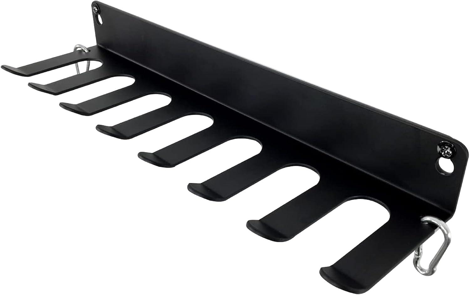 imageStoreYourBoard Home Gym Equipment Storage Rack Wall Mount Hanging Organizer Fitness Accessories Workout Bands Jump Ropes Yoga Foam Roller Belts Solid Metal Exercise Gear Hooks