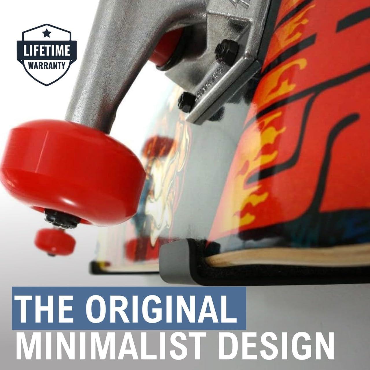 imageStoreYourBoard Minimalist Skateboard and Longboard Display Mount Wall Storage Rack Hanging BracketsSkateboard