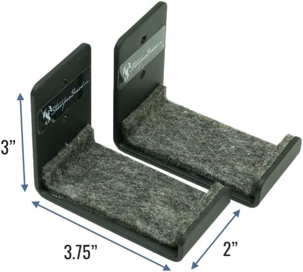 imageStoreYourBoard Minimalist Skateboard and Longboard Display Mount Wall Storage Rack Hanging BracketsSkateboard