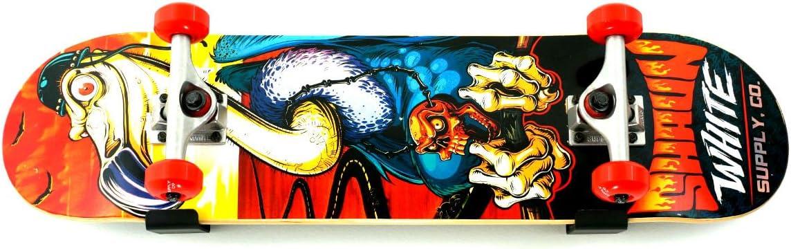 imageStoreYourBoard Minimalist Skateboard and Longboard Display Mount Wall Storage Rack Hanging BracketsSkateboard