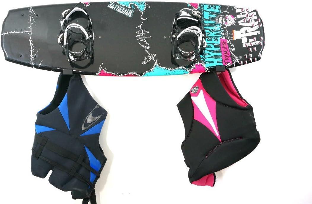 imageStoreYourBoard Naked Wake Wakeboard Wall Rack Aluminum Storage Rack