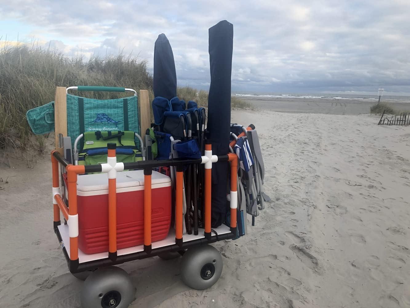 imageStoreYourBoard Replacement 12 Inch Balloon Wheels Kayak Dolly and Sand Carts Big Beach Buggy Inflatable Tires