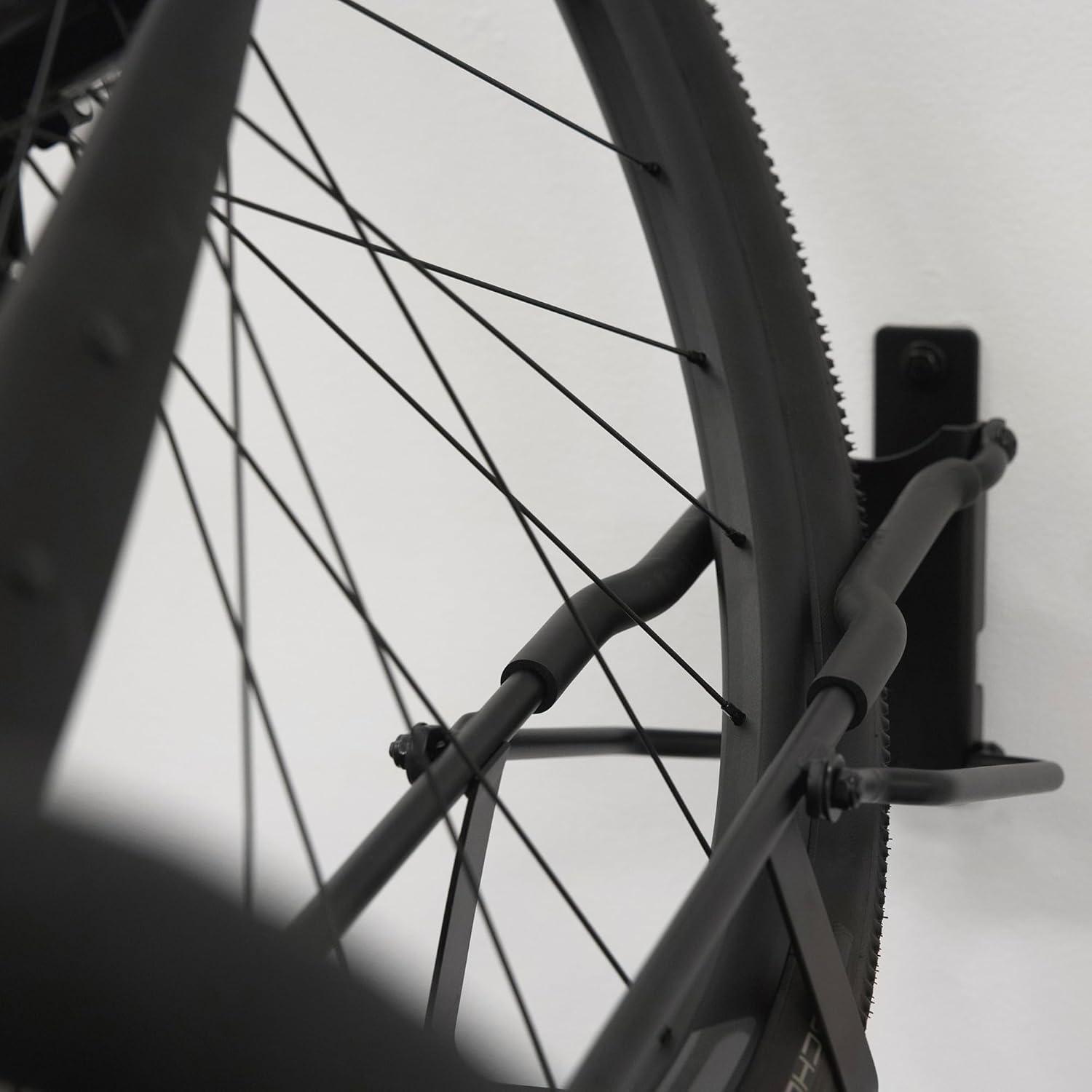 imageStoreYourBoard SwivelStow Road ampamp Gravel Bike Storage 2 Pack  Heavy Duty Bike Hanger NoLift Bike Wall Mount for Garage Bike Storage Holds 70 lbs PatentPending4 Pack