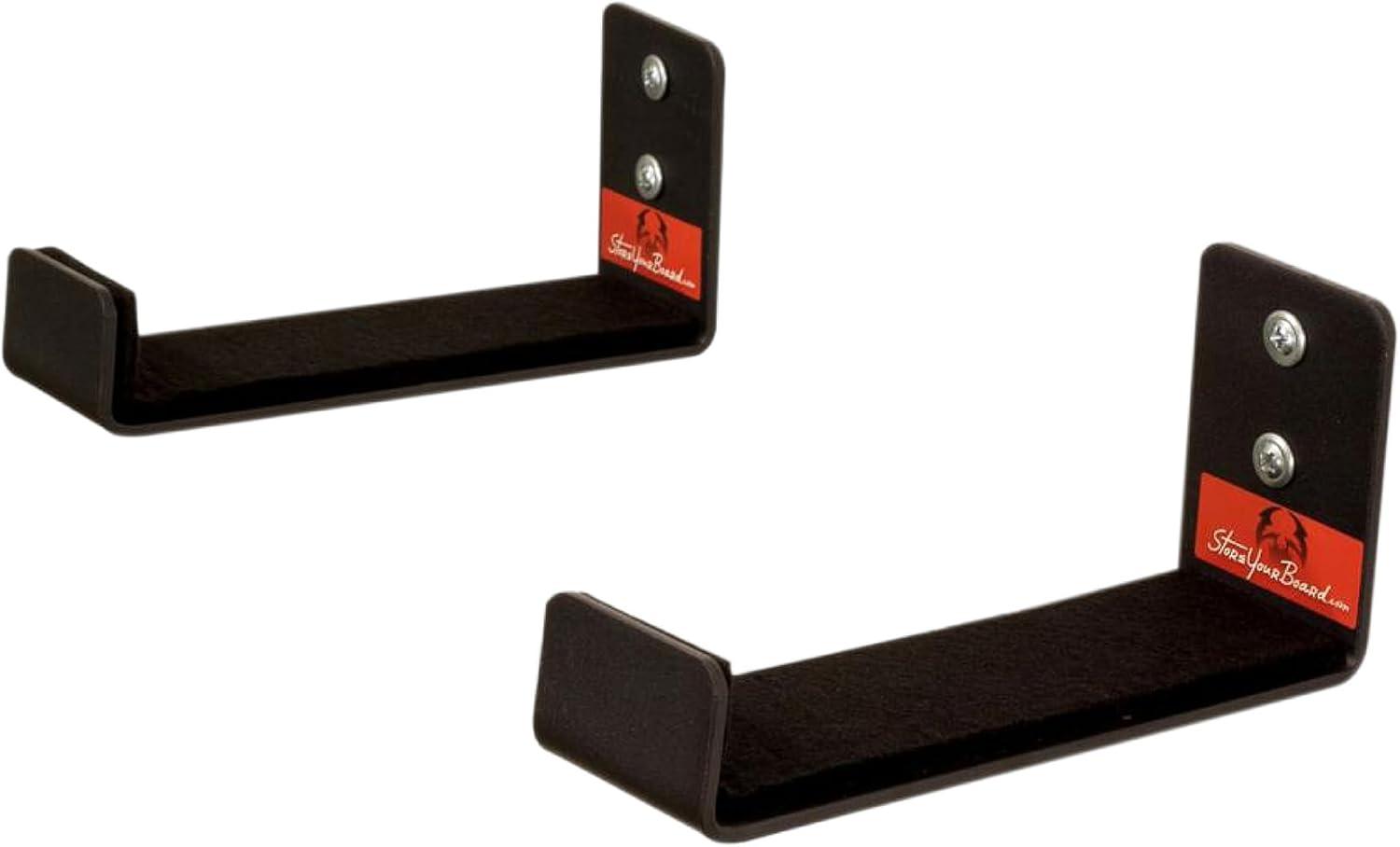 imageStoreYourBoard Yoga Mat Storage Rack  Yoga Mat Holder Wall Mount for Foam Rollers Resistance Bands Fitness Accessories Home Gym Organizer Holds Up to 30 lbs