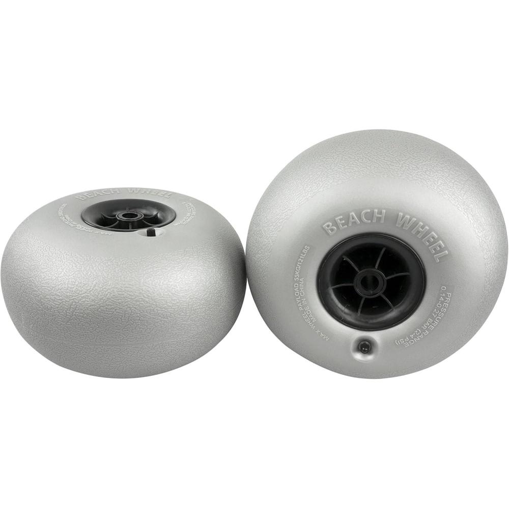 imageStoreYourBoard Replacement 12 Inch Balloon Wheels Kayak Dolly and Sand Carts Big Beach Buggy Inflatable Tires