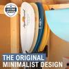 imagePaddle Storage Wall Rack Kayak SUP Canoe Paddles Indoor Organizer Solid Steel Hanging Hooks CompactCompact