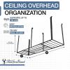 imageStoreYourBoard 4 x 8 Overhead Garage Storage Rack Ceiling Shelf Overhead Organization Heavy Duty Steel Platform Holds 700 lbs 96 in x 48 in x 40 in3 x 8 ft