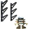 imageStoreYourBoard ABS Plastic Ski and Snowboard Storage Rack Black 20 in