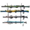 imageStoreYourBoard Adjustable Ski Storage Rack Wall Mount OrganizerBlack