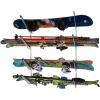 imageStoreYourBoard Adjustable Ski Storage Rack Wall Mount OrganizerWhite