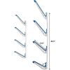imageStoreYourBoard Adjustable Ski Storage Rack Wall Mount OrganizerWhite