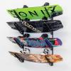 imageStoreYourBoard Adjustable Wakeboard Storage Rack  Wall Mount 4 Level Display Heavy Duty Water Sports Gear Hanger for Wakeboards Wakesurf Boards and More Holds up to 100 lbsBlack