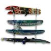 imageStoreYourBoard Adjustable Water Ski Wall Storage Rack Holds 4 Sets of Skis Garage Home Boathouse Organizer