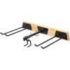 imageStoreYourBoard BLAT Tool Wood Yard Tool Organizer Solid Steel Holds 125 lbs Garage Wall Mount Hooks for Shovels Rakes Brooms Garden Hoses LargeLarge
