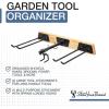 imageStoreYourBoard BLAT Tool Wood Yard Tool Organizer Solid Steel Holds 125 lbs Garage Wall Mount Hooks for Shovels Rakes Brooms Garden Hoses LargeLarge