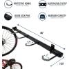 imageStoreYourBoard Bike Storage Rack  Heavy Duty Garage Bike Rack for 5 Bicycles SpaceSaving Vertical Bike Rack Adjustable Wall Bike Mount for Garage Organizer Bicycle Hanger Holds 300 lbs5 Bike Rack