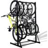 imageStoreYourBoard Freestanding 5 Bike Storage Rack The Original GBike Indoor Garage Floor Stand Bicycle Organizer5Bike Rack