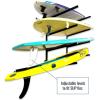 imageStoreYourBoard GSUP Wall Mounted Standup Paddleboard Storage Rack Adjustable Levels Standup Paddle Board HolderIndoor  4 Levels