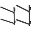 imageStoreYourBoard GSUP Wall Mounted Standup Paddleboard Storage Rack Adjustable Levels Standup Paddle Board HolderOutdoor  2 Levels