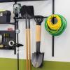imageStoreYourBoard GTool Pro Storage System Adjustable Garage Wall Mount Organizer With Pegboard ampamp Shelf Yard Shovel Rake Holder Holds 500 Lbs