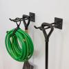 imageStoreYourBoard Garage Garden Tool Wall Mount Hook Garage Organization and Storage Shovel ampamp Rake Hangers Yard Tool Rack Industrial Steel Holds 50 PoundsDeep Water