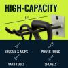 imageStoreYourBoard Garage Garden Tool Wall Mount Hook Garage Organization and Storage Shovel ampamp Rake Hangers Yard Tool Rack Industrial Steel Holds 50 PoundsCactus