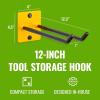 imageStoreYourBoard Garage Garden Tool Wall Mount Hook Garage Organization and Storage Shovel ampamp Rake Hangers Yard Tool Rack Industrial Steel Holds 50 PoundsTractor