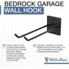 imageStoreYourBoard Garage Garden Tool Wall Mount Hook Garage Organization and Storage Shovel ampamp Rake Hangers Yard Tool Rack Industrial Steel Holds 50 PoundsBlack