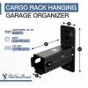 imageStoreYourBoard Hitch Wall Mount  Heavy Duty 2quot Bike and Cargo Rack Hanging Garage Organizer Trailer Hitch Receiver Storage Wall Mount Hitch Holder Holds 175 lbs2 inch