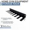 imageStoreYourBoard Home Gym Equipment Storage Rack Wall Mount Hanging Organizer Fitness Accessories Workout Bands Jump Ropes Yoga Foam Roller Belts Solid Metal Exercise Gear Hooks
