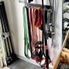 imageStoreYourBoard Home Gym Equipment Storage Rack Wall Mount Hanging Organizer Fitness Accessories Workout Bands Jump Ropes Yoga Foam Roller Belts Solid Metal Exercise Gear Hooks