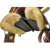 imageStoreYourBoard Horse Saddle Storage Rack Wall Mounted Equestrian Saddle Holder Holds 4 Western and English Saddles