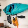 imageStoreYourBoard Kayak Wall Mount Indoor ampamp Outdoor Rack with Paddle Hanger
