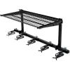 imageStoreYourBoard Lone Peak Ski Storage Rack and Wall Shelf Holds 5 Pairs of Skis and Poles Supports 300 lbs 46 in x 1375 in x 16 inSki Rack  Shelf
